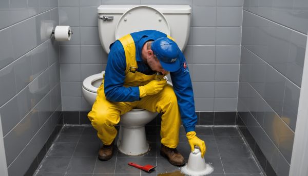 Urgence fuite et dégorgement de WC